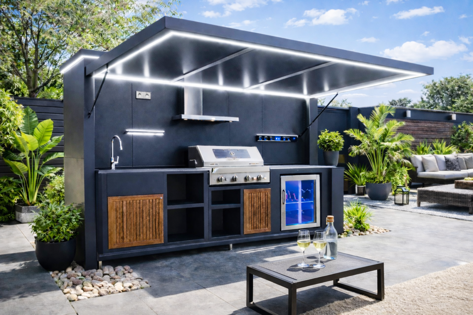 Cuisine extérieure CASANOVA — vue d’ensemble