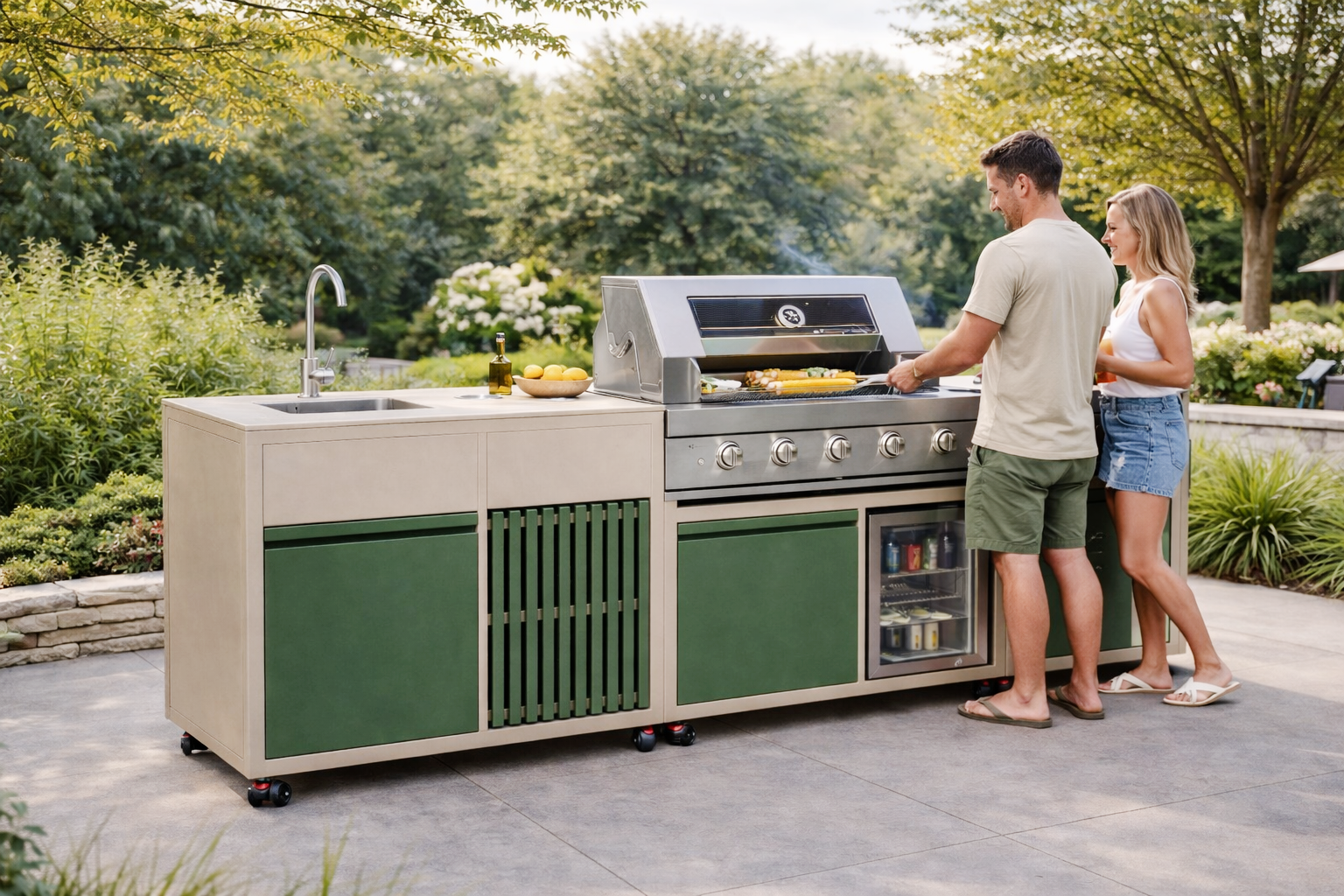 Cuisine extérieure VERONA — vue d’ensemble