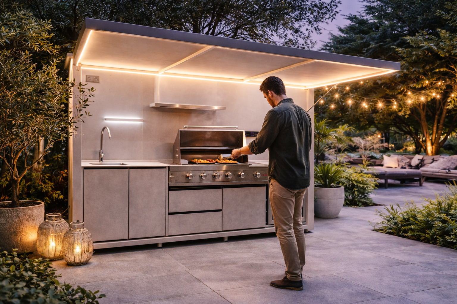 Cuisine extérieure VISTA — vue d’ensemble