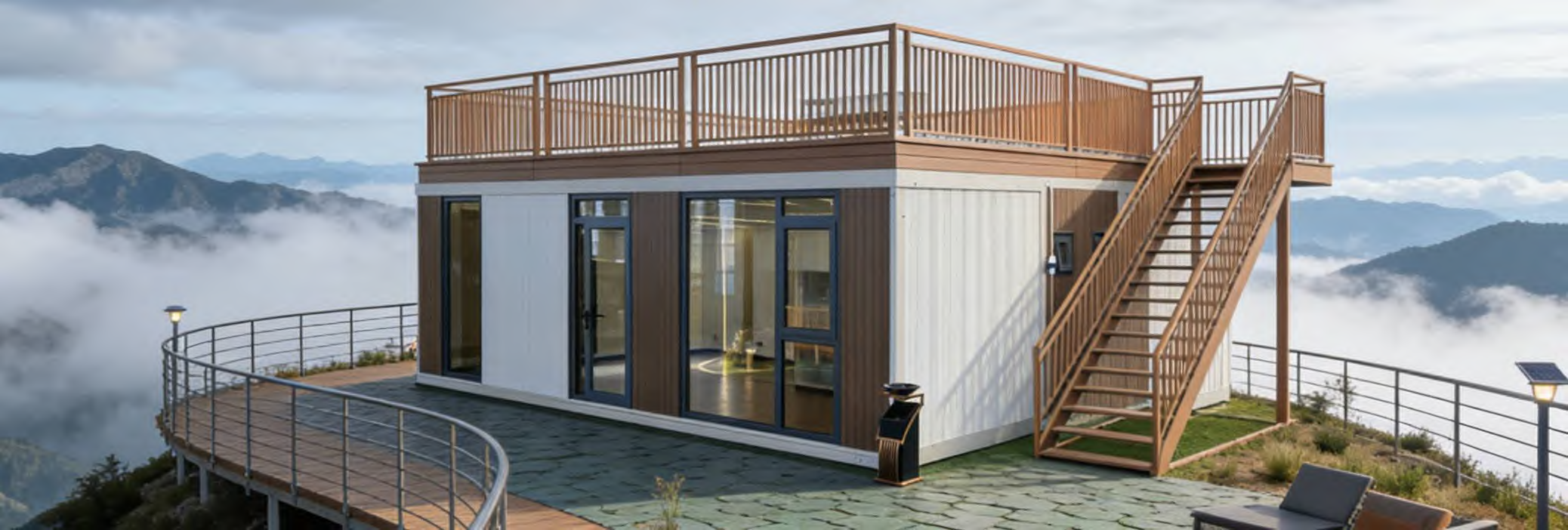 Série « Cabine oxygène » — vue extérieure